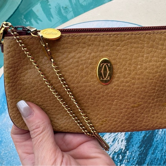 Vintage Cartier Camel Leather Wristlet with Gold Accents
🔥❤️💕 - Picture 2 of 10